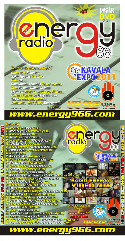 Radio Energy 96.6 Fm Promo DVD 2012 Video Mix